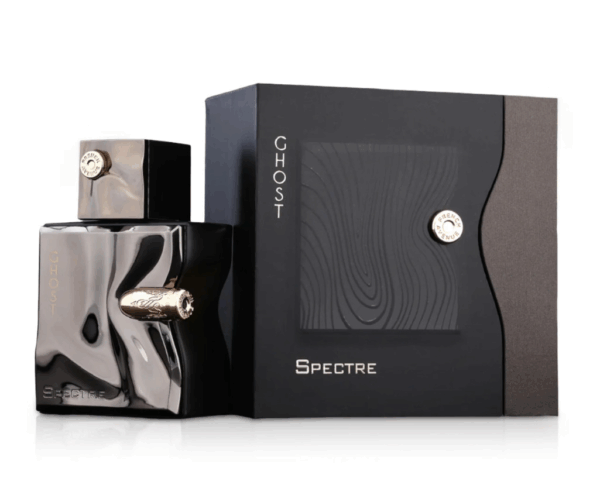 French Avenue Spectre Ghost 100ml frasco con caja perfume árabe hombre amaderado aromático jengibre vainilla y cedro