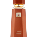 Perfume French Avenue Liquid Brun 100ml frasco árabe unisex amaderado gourmand canela vainilla praliné