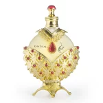 Aceite perfume Khadlaj Hareem al Sultan Gold 35ml frasco árabe unisex sin alcohol floral afrutado bergamota jazmín piña