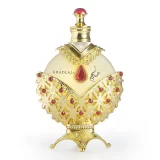 Aceite perfume Khadlaj Hareem al Sultan Gold 35ml frasco árabe unisex sin alcohol floral afrutado bergamota jazmín piña