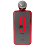 Perfume Afnan 9 PM Rebel 100ml frasco árabe unisex aromático frutal piña manzana mandarina cedro caramelo