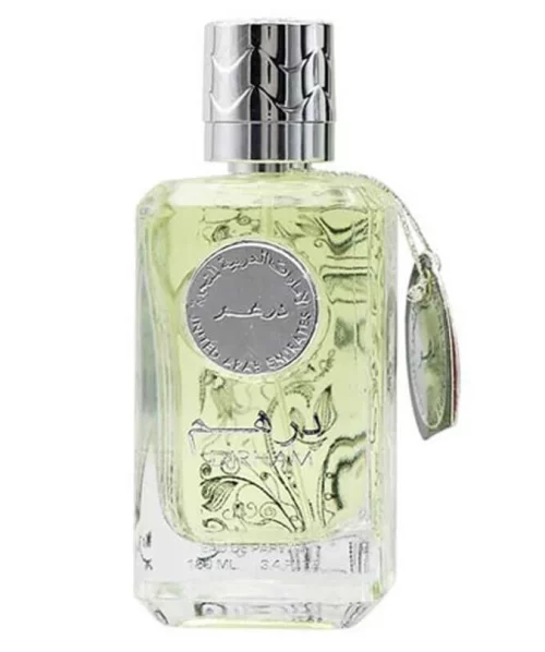 Ard Al Zaafaran Dirham Silver 100ml - Frasco Perfume Ard Al Zaafaran Dirham Silver 100ml frasco árabe unisex floral aromático amaderado bergamota rosa jazmín sándalo