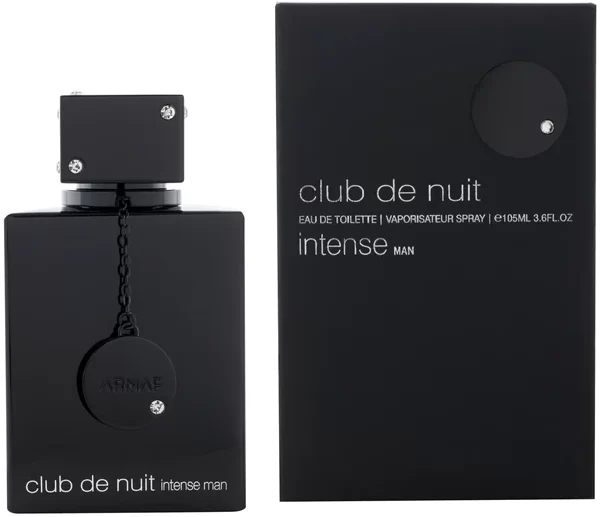 Armaf Club de Nuit Intense Man CDNIM 105ml frasco con caja perfume árabe hombre amaderado especiado piña abedul