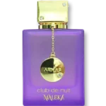 Perfume Armaf Club de Nuit Maleka 105ml frasco árabe mujer floral frutal litchi bergamota pimienta rosa iris praliné