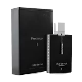 Frasco y estuche original del perfume Armaf Club de Nuit Precieux I Extrait de Parfum 55 ml en presentación premium