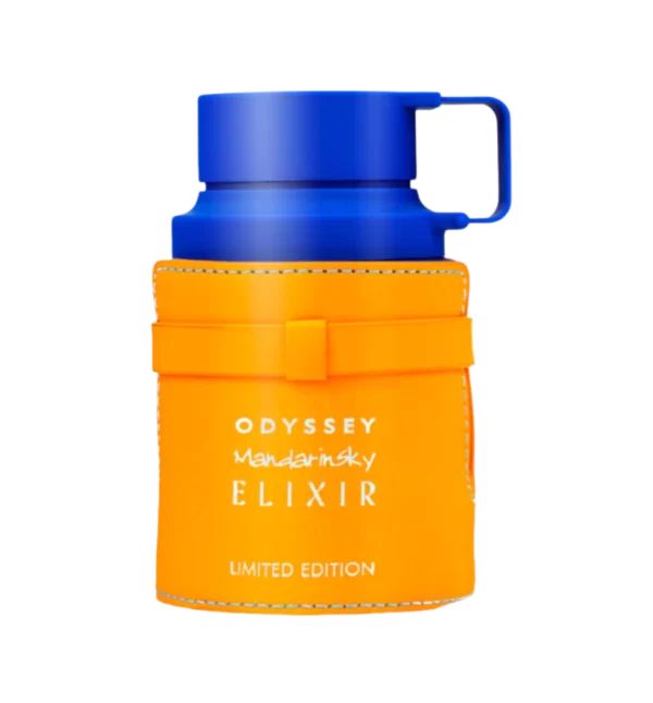 Perfume Armaf Odyssey Mandarin Sky Elixir 100ml frasco árabe unisex aromático mandarina cardamomo caramelo