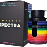 Armaf Odyssey Spectra 100ml frasco con caja perfume árabe unisex especiado manzana canela lavanda ámbar pachulí