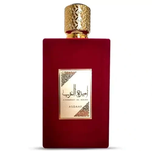 Perfume Asdaaf Ameerat Al Arab 100ml frasco árabe mujer floral cítricos almizcle blanco jazmín oud