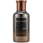 Perfume Bharara King 100ml frasco hombre cítrico frutal naranja limón bergamota notas frutales vainilla ámbar