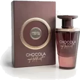 French Avenue Chocola Addict 100ml frasco con caja perfume árabe unisex gourmand chocolate cuero incienso mirra