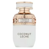 Perfume French Avenue Coconut Leche 80ml frasco árabe mujer oriental floral gourmand coco tostado tuberosa vainilla benjuí