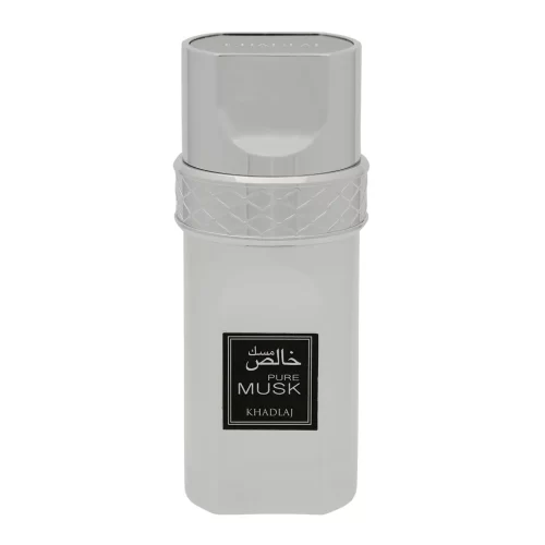 Khadlaj Pure Musk 100ml - Frasco Perfume Khadlaj Pure Musk 100ml frasco árabe unisex floral musk cremoso empolvado lila fresia iris almizcle ámbar