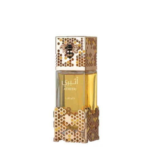 Lattafa Atheeri 100ml - Frasco Perfume Lattafa Atheeri 100ml frasco árabe unisex floral ambarino flor de la pasión orquídea jazmín vainilla