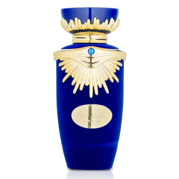 Perfume Lattafa Emaan 100ml frasco árabe unisex chypre floral bergamota tuberosa jazmín caléndula vainilla almizcle