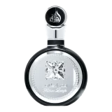Perfume Lattafa Fakhar Black 100ml frasco árabe hombre aromático amaderado manzana bergamota lavanda tonka cedro