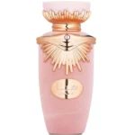 Perfume Lattafa Haya 100ml frasco árabe femenino floral afrutado champán fresa gardenia jazmín sándalo ámbar