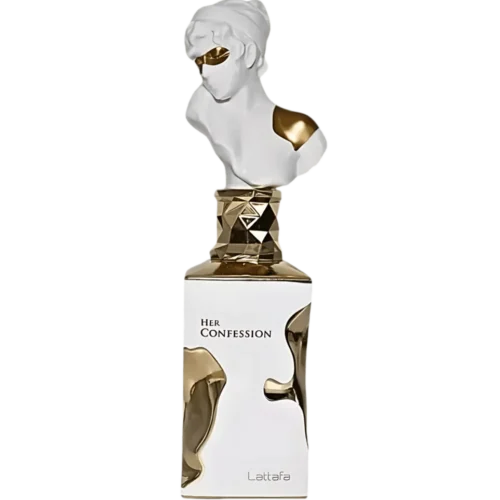 Lattafa Her Confession 100ml - Frasco Perfume Lattafa Her Confession 100ml frasco árabe mujer floral lactónico canela nardo vainilla
