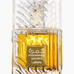 Perfume Lattafa Khamrah Qahwa 100ml frasco árabe unisex oriental gourmand café canela praliné vainilla