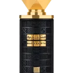 Perfume Lattafa Mashrabya 100ml frasco árabe unisex oriental gourmand manzana shisha tabaco dátiles caramelo