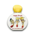 Perfume Lattafa Pride Happy Brush 75ml frasco árabe infantil unisex frutal dulce melocotón piña frambuesa vainilla