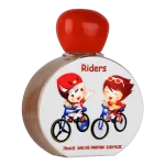 Perfume Lattafa Pride Riders 75ml frasco árabe infantil unisex cítrico fresco limón bergamota flor de azahar almizcle