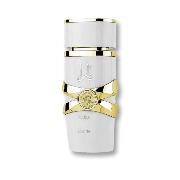 Perfume Lattafa Yara Moi 100ml frasco árabe mujer floral amaderado jazmín melocotón ámbar caramelo sándalo