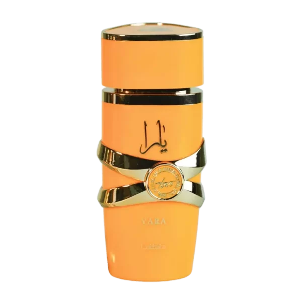 Perfume Lattafa Yara Tous 100ml frasco árabe mujer floral afrutado mango coco maracuyá jazmín vainilla