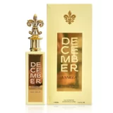 Paris Corner December Vanilla 85ml frasco con caja perfume árabe unisex oriental vainilla ron crème brûlée cuero oud