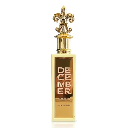 Paris Corner December Vanilla 85ml - Frasco Perfume Paris Corner December Vanilla 85ml frasco árabe unisex oriental vainilla ron crème brûlée cuero haba tonka oud