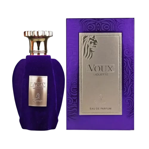 Paris Corner Voux Violette 100ml frasco con caja perfume árabe unisex floral afrutado fresco iris piña jazmín