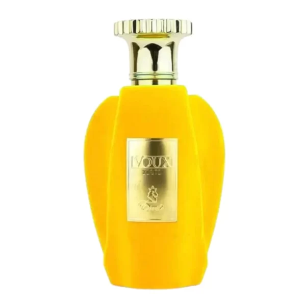 Perfume Paris Corner Voux Zeste 100ml frasco árabe femenino cítrico gourmand bergamota naranja sanguina jazmín caramelo