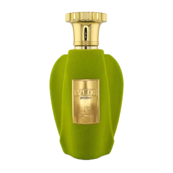 Perfume Paris Corner Voux Zingy 100ml frasco árabe unisex cítrico aromático albahaca limón cidra jazmín almizcle
