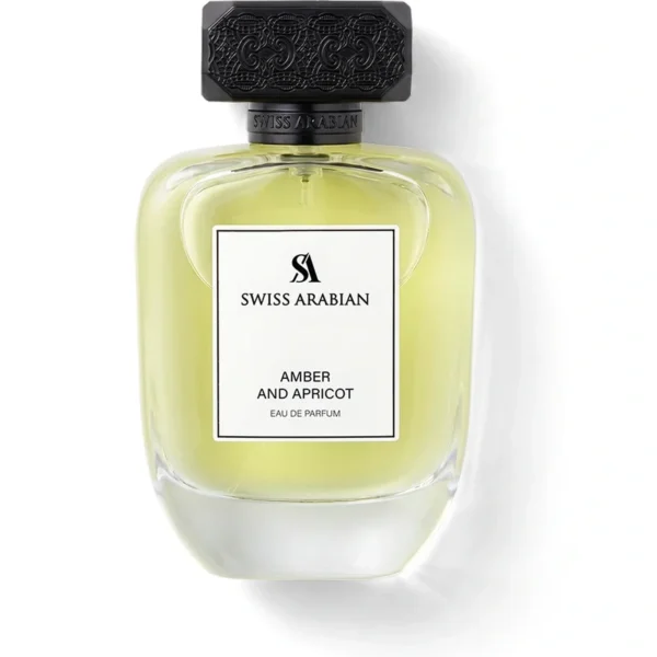 Perfume Swiss Arabian Amber and Apricot 100ml frasco árabe unisex frutal ambarino albaricoque higo uva vainilla