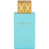 Perfume Swiss Arabian Shaghaf Oud Tonka 75ml frasco árabe unisex gourmand almendra canela azahar tonka vainilla