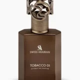 Perfume Swiss Arabian Tobacco 01 50ml frasco árabe unisex oriental especiado tabaco ciruela miel vainilla