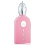 Perfume Mamlakat Al Oud Thuraya Rossa 100ml frasco árabe femenino floral afrutado melocotón fresa rosa nata