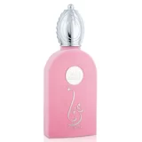 Perfume Mamlakat Al Oud Thuraya Rossa 100ml frasco árabe femenino floral afrutado melocotón fresa rosa nata