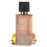 Perfume Lattafa Ana Abiyedh Coral 60ml frasco árabe unisex frutal dulce sandía melocotón coco vainilla