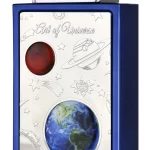 Perfume Lattafa Pride Art of Universe 100ml frasco árabe unisex cítrico aromático mandarina pera y cedro