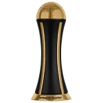 Perfume Lattafa Pride Winners Trophy Gold 100ml frasco árabe unisex afrutado floral pimienta rosa ciruela jazmín vainilla
