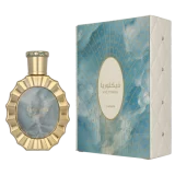 Lattafa Victoria 100ml frasco con caja perfume árabe unisex floral frutal gourmand limón merengada neroli vainilla