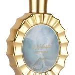 Perfume Lattafa Victoria 100ml frasco árabe unisex floral frutal gourmand tarta de limón merengada neroli vainilla