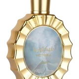 Perfume Lattafa Victoria 100ml frasco árabe unisex floral frutal gourmand tarta de limón merengada neroli vainilla