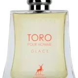 Perfume Maison Alhambra Toro Pour Homme Glace 100ml frasco árabe hombre amaderado cítrico fresco enebro vetiver