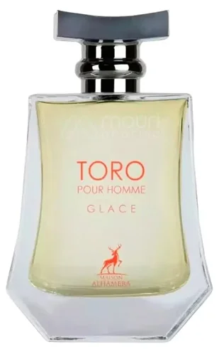 Maison Alhambra Toro Pour Homme Glace 100ml - Frasco Perfume Maison Alhambra Toro Pour Homme Glace 100ml frasco árabe hombre amaderado cítrico fresco enebro vetiver