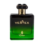Perfume Emir Vertex 100ml frasco árabe unisex cítrico amaderado naranja bergamota piña jazmín musgo de roble cuero