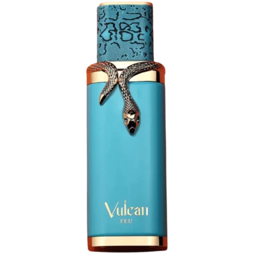 Perfume French Avenue Vulcan Feu 100ml frasco árabe unisex floral frutal tropical mango jengibre jazmín maderas