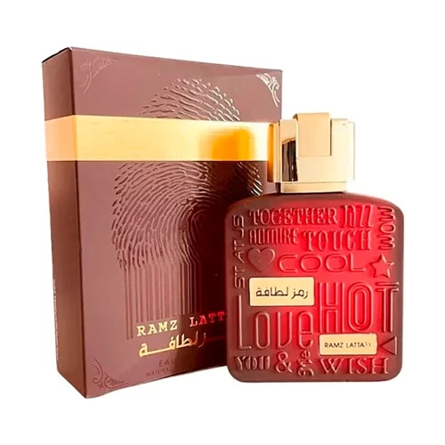 Lattafa Ramz Gold 100ml - Frasco y caja Lattafa Ramz Gold 100ml - Frasco y caja