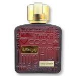 Perfume Lattafa Ramz Gold 100ml frasco árabe unisex floral afrutado dulce manzana melocotón jazmín sándalo vainilla