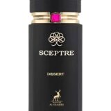 Perfume Maison Alhambra Sceptre Desert 100ml frasco árabe unisex gourmand afrutado fresa frambuesa cuero vainilla